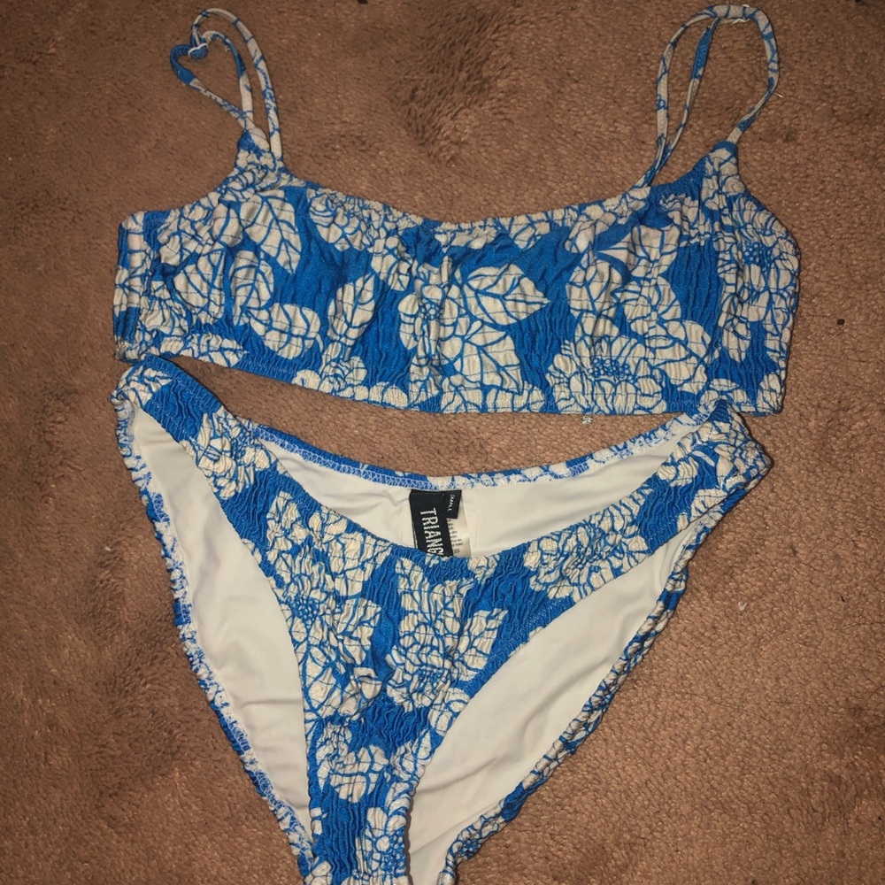 Triangl bikini with bag